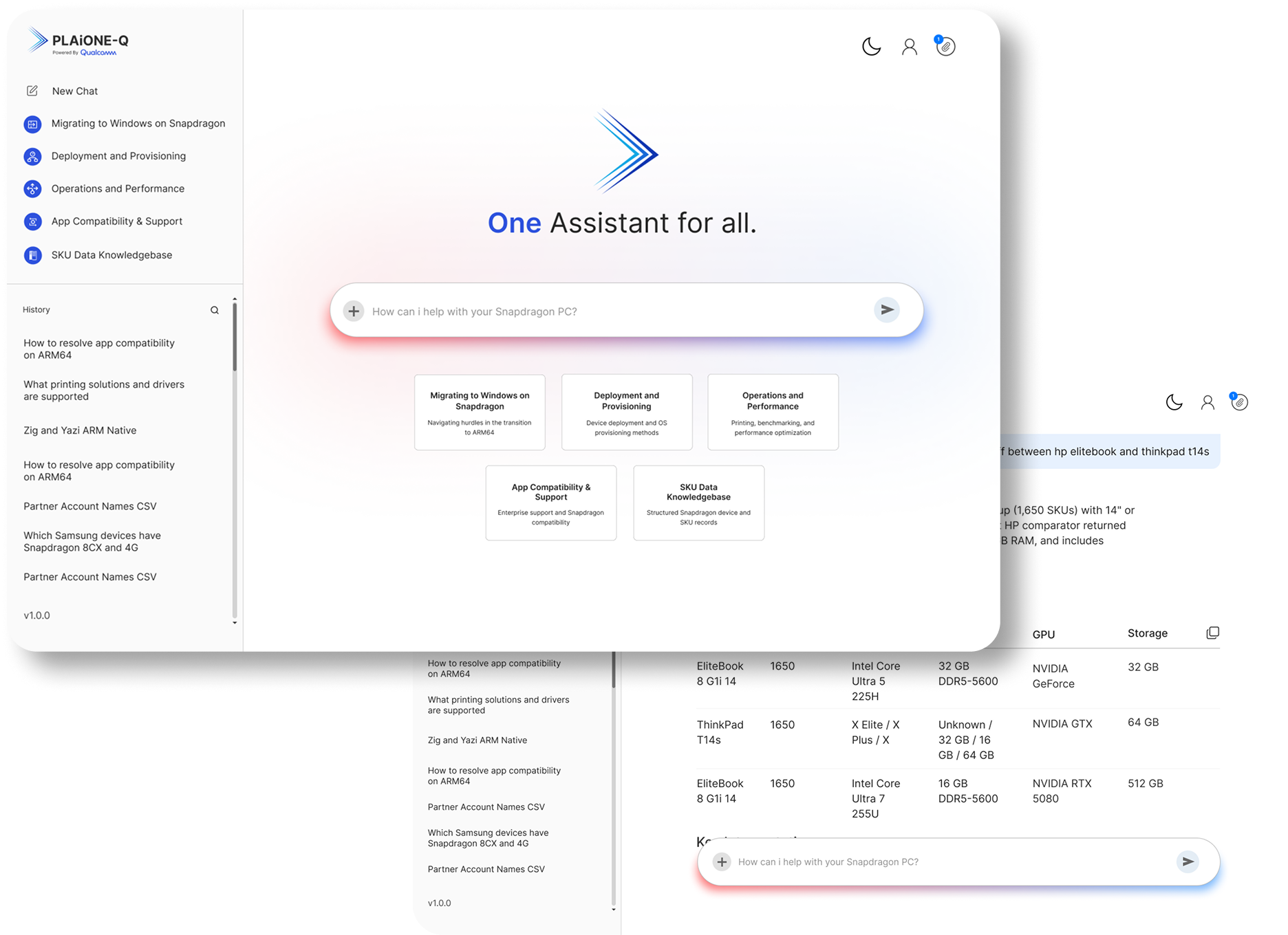 PLAiQ assistant preview
