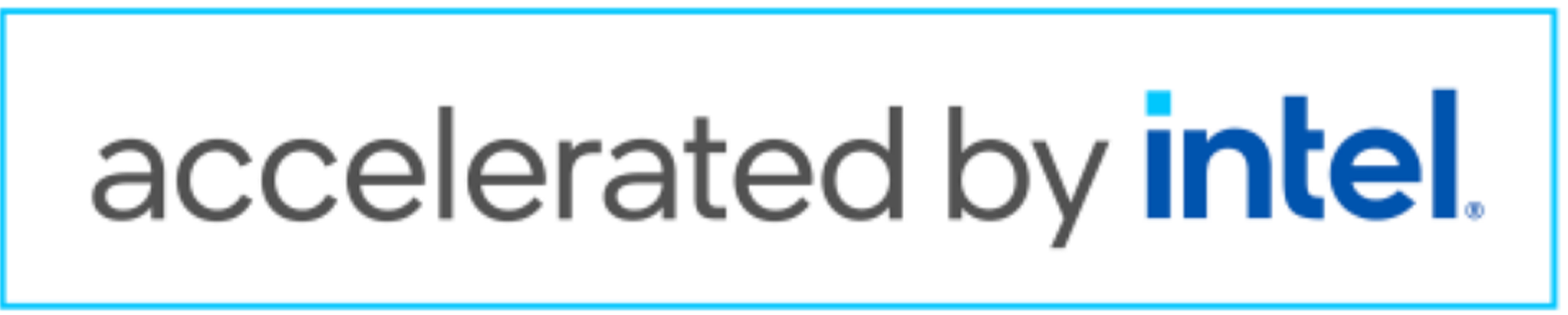 Accelerated by Intel